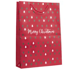 Gifi Sac cadeau Noël 33xH46cm - 2 modèles^ Loisirs Créatifs Et Emballage Cadeau