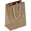 Gifi Sac cadeau papier recyclé certifié FSC® imprimé marron Taille M^ Loisirs Créatifs Et Emballage Cadeau
