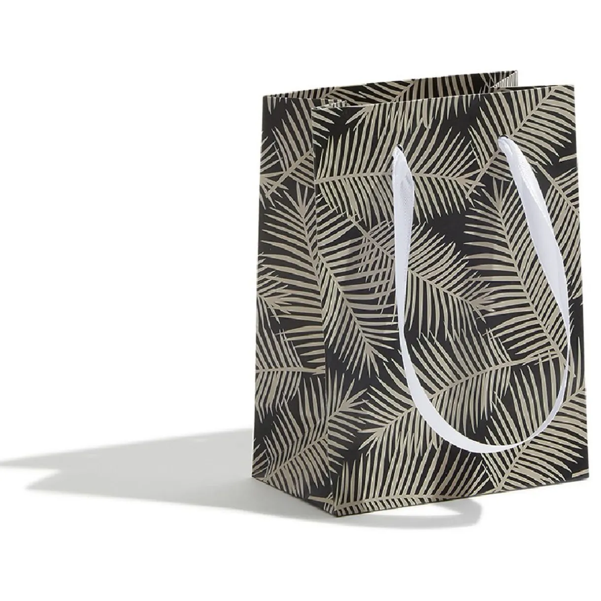 Gifi Sac cadeau petit format motif feuillage^ Loisirs Créatifs Et Emballage Cadeau