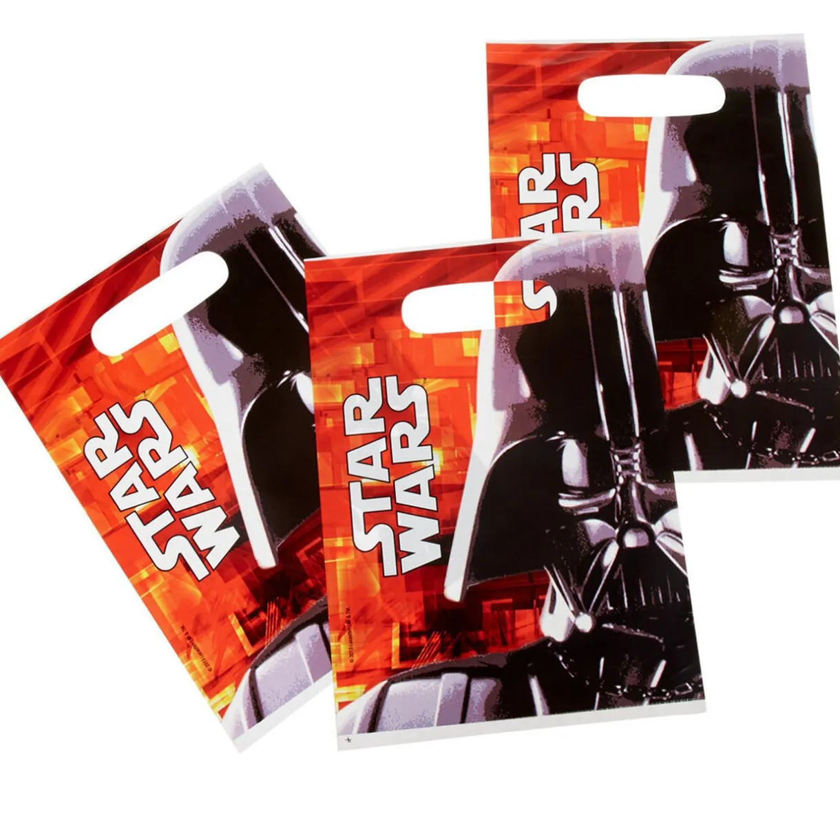 Gifi Sac cadeau plastique anniversaire Star Wars x6^ Loisirs Créatifs Et Emballage Cadeau