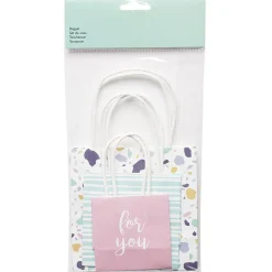 Gifi Sac cadeau Terrazzo x3 taille XS S et M^ Loisirs Créatifs Et Emballage Cadeau