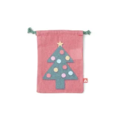 Gifi Sac cadeau tissu réutilisable 15x20cm - 3 modèles^ Loisirs Créatifs Et Emballage Cadeau