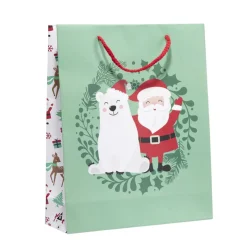 Gifi Sac cadeau traditionnel 26xH32cm - 2 modèles^ Loisirs Créatifs Et Emballage Cadeau