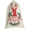 Sale Gifi Sac de Père Noël en tissu