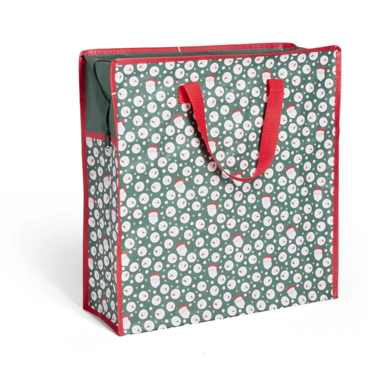 Gifi Sac zip décor Noël avec poignées H40x42cm - 3 modèles^ Loisirs Créatifs Et Emballage Cadeau