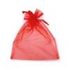 Best Gifi Sachet pour dragées organza rouge x6
