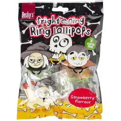Clearance Gifi Sachet sucettes Halloween en forme d'anneaux