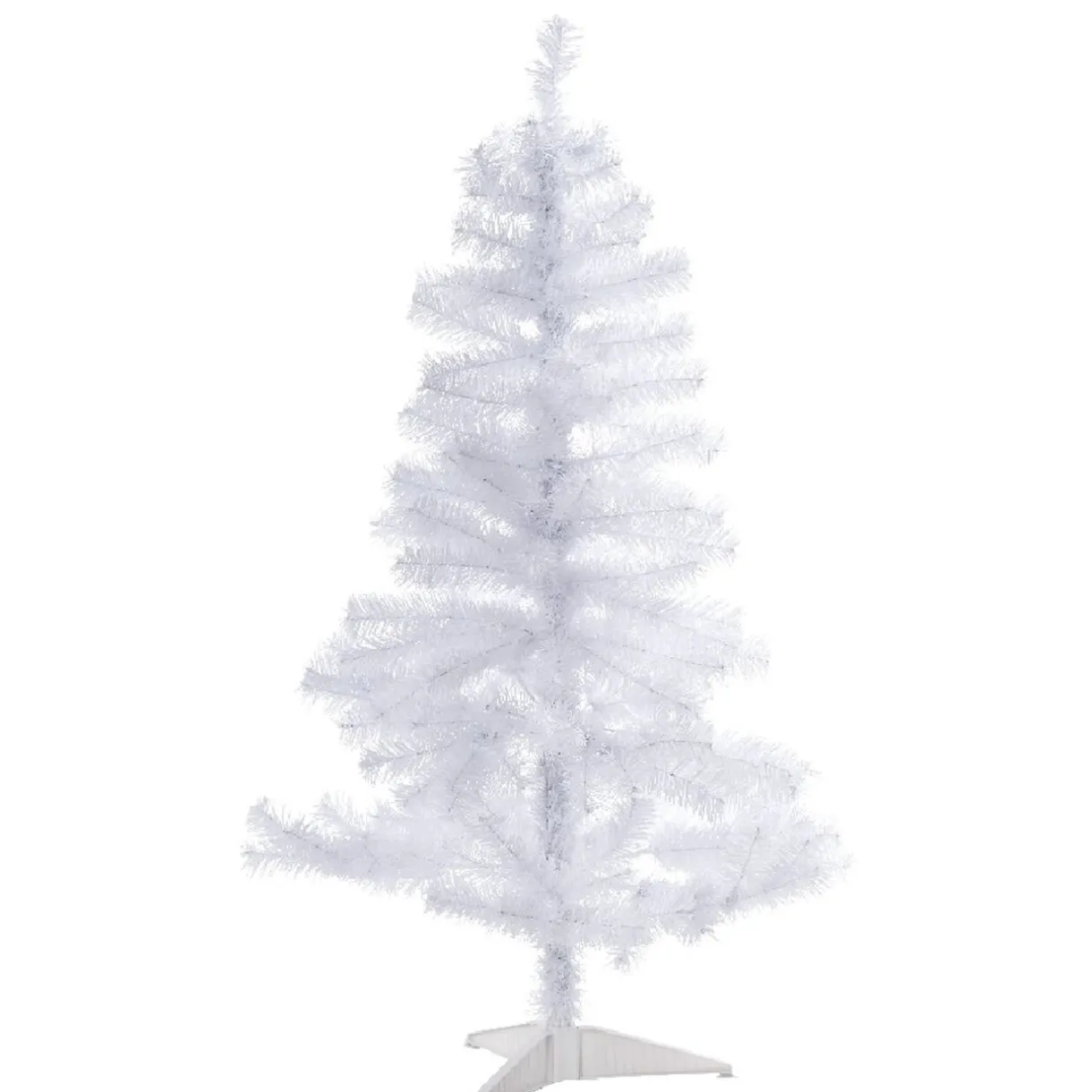New Gifi Sapin artificiel blanc 184 branches Ø68xH120cm