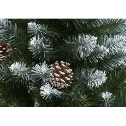 Online Gifi Sapin artificiel enneigé tronc aspect bois sac jute Ø90xH180cm