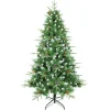 Best Gifi Sapin artificiel neige et pin H180cm vert