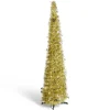 Best Gifi Sapin de Noël artificiel POP UP doré Ø30xH120cm