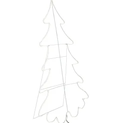 Gifi Sapin de Noël lumineux blanc 840 LED^ Décoration Extérieure De Noël