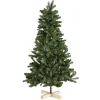 Online Gifi Sapin de Noël Vert effet réel avec pied en bois H150 cm
