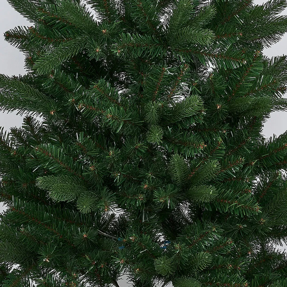 Online Gifi Sapin de Noël Vert effet réel avec pied en bois H150 cm