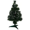 Sale Gifi Sapin de Noël vert fibre optique 60 cm 8 led couleurs changeantes