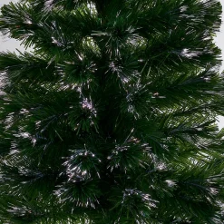 Best Gifi Sapin de Noël vert fibre optique h 120 cm