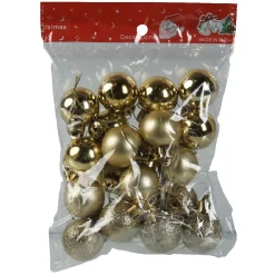 New Gifi Sapin lumineux blanc et doré 20 LED