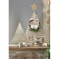 Clearance Gifi Sapin Noël bois amovible H. 71 cm