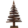 Discount Gifi Sapin Noël bois flotté brun 0,53 m