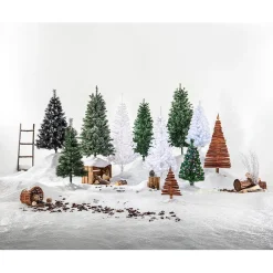 Discount Gifi Sapin Noël bois flotté brun 0,53 m