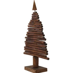 Discount Gifi Sapin Noël bois flotté brun 0,53 m