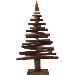 Gifi Sapin Noël bois flotté brun 0,9 m