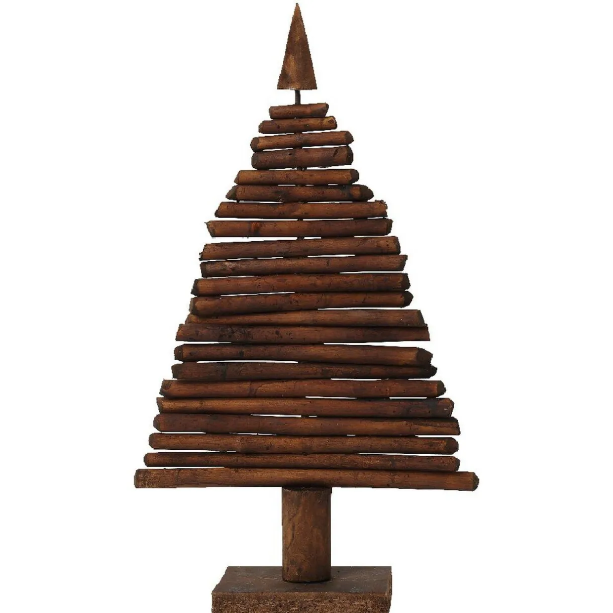 Gifi Sapin Noël bois flotté brun 0,9 m
