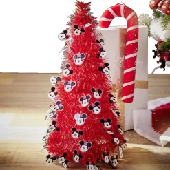 Sale Gifi Sapin pop-up Disney Mickey rouge H60cm