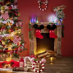 Sale Gifi Sapin pop-up Disney Mickey rouge H60cm