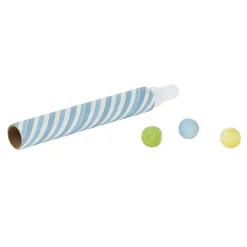 Sale Gifi Sarbacane rayée bleu et blanc x 4 et ses 60 boules