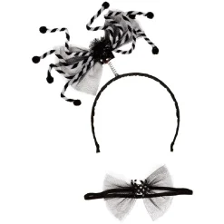 Best Gifi Serre tête adulte Halloween araignée géante et tour de cou