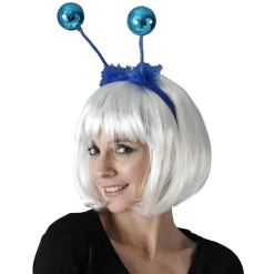 Best Gifi Serre tête boule à facette avec plume fantaisie