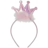 Best Gifi Serre-tête couronne princesse rose