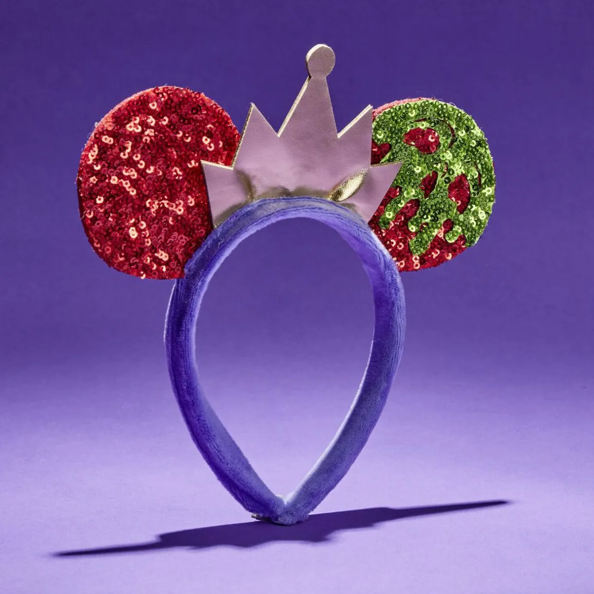 Sale Gifi Serre-tête Disney reine Villains adulte violet rouge vert 21x21cm