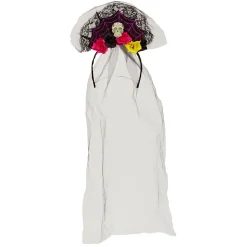 Outlet Gifi Serre-tête squelette avec voile enfant