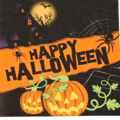 Outlet Gifi Service de table jetable Halloween