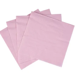 Sale Gifi Serviette carrée rose 2 plis en papier x40