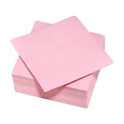 Sale Gifi Serviette carrée rose 2 plis en papier x40