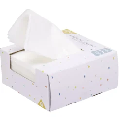 Best Gifi Serviette cocktail jetable carré blanc x100