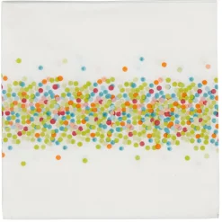 Best Gifi Serviette en papier design confettis multicolores x20