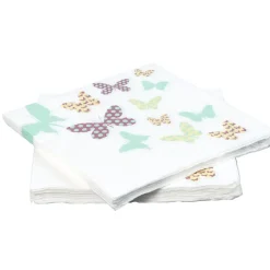 Best Gifi Serviette en papier design papillons x20