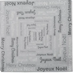 Sale Gifi Serviette en papier motif "Joyeux Noel" x20