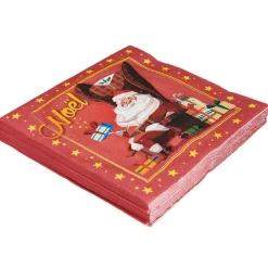 Best Gifi Serviette en papier motif père Noël x20