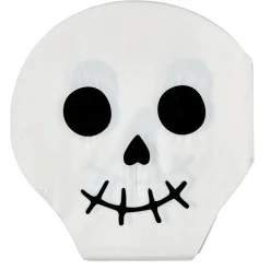 Sale Gifi Serviette jetable Halloween motif tête de mort x10
