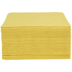 Sale Gifi Serviette papier ouate jaune 38x38cm x50