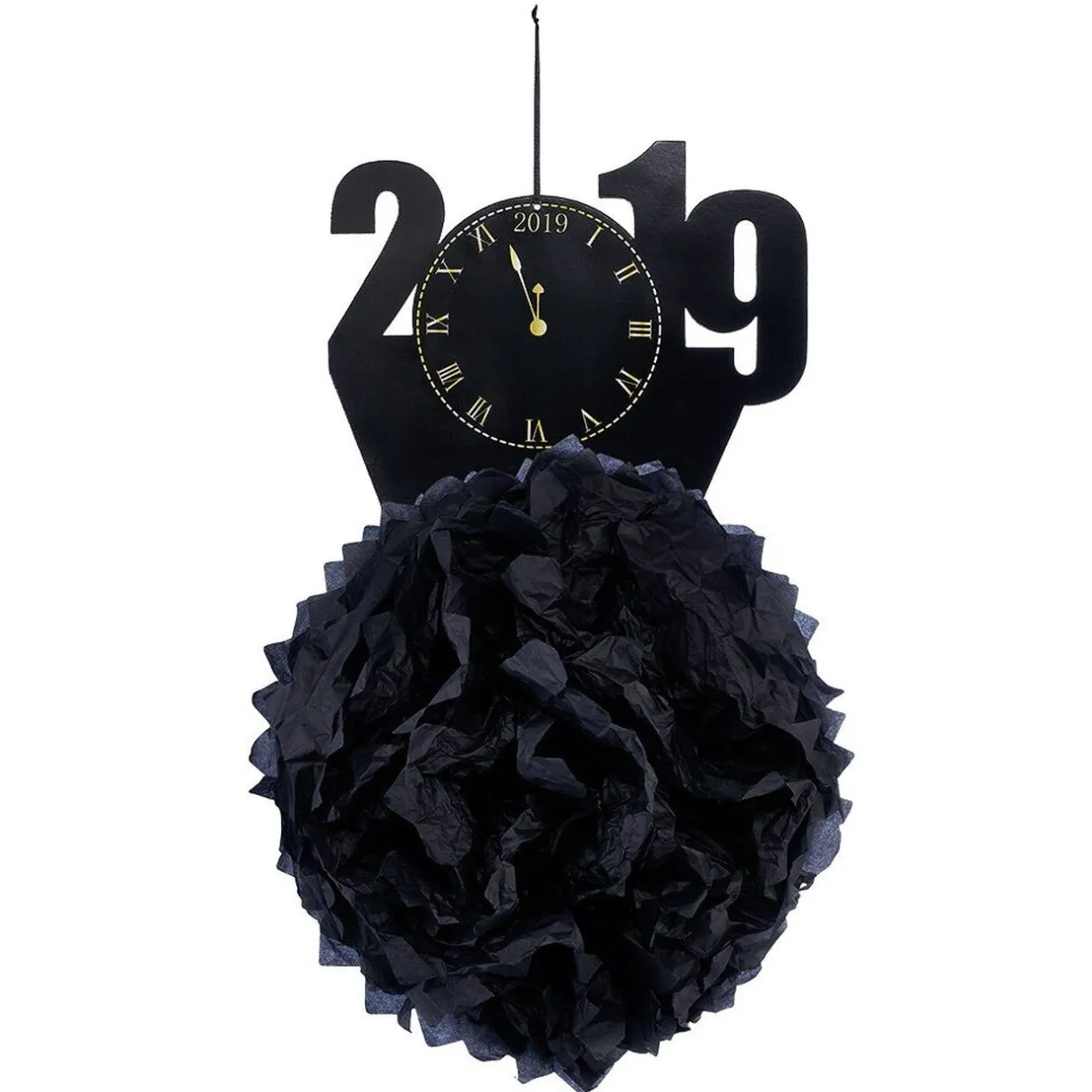 New Gifi Set de décoration de fin d'année Horloge