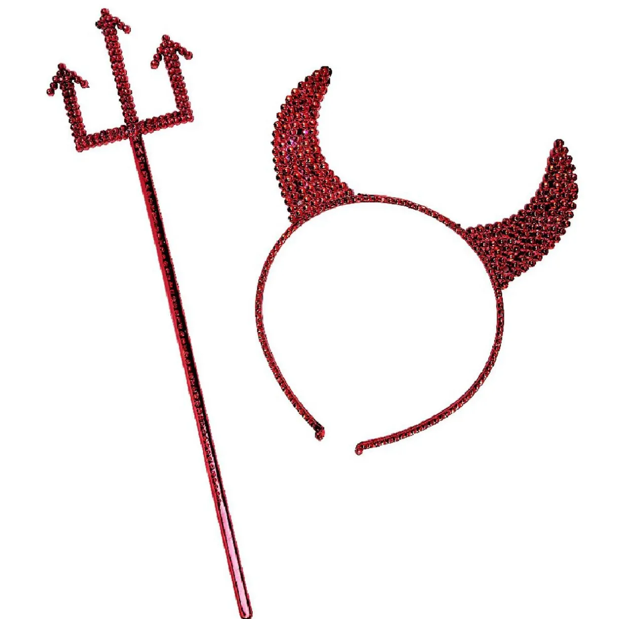 Best Gifi Set de diablesse fourche et cornes à paillettes