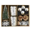 Best Gifi Set de Noël décoration de table argenté