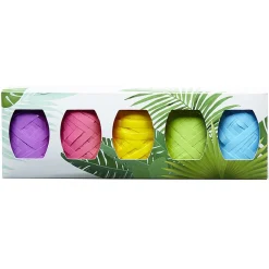Gifi Set de ruban coloré pour emballage cadeau x 5^ Loisirs Créatifs Et Emballage Cadeau