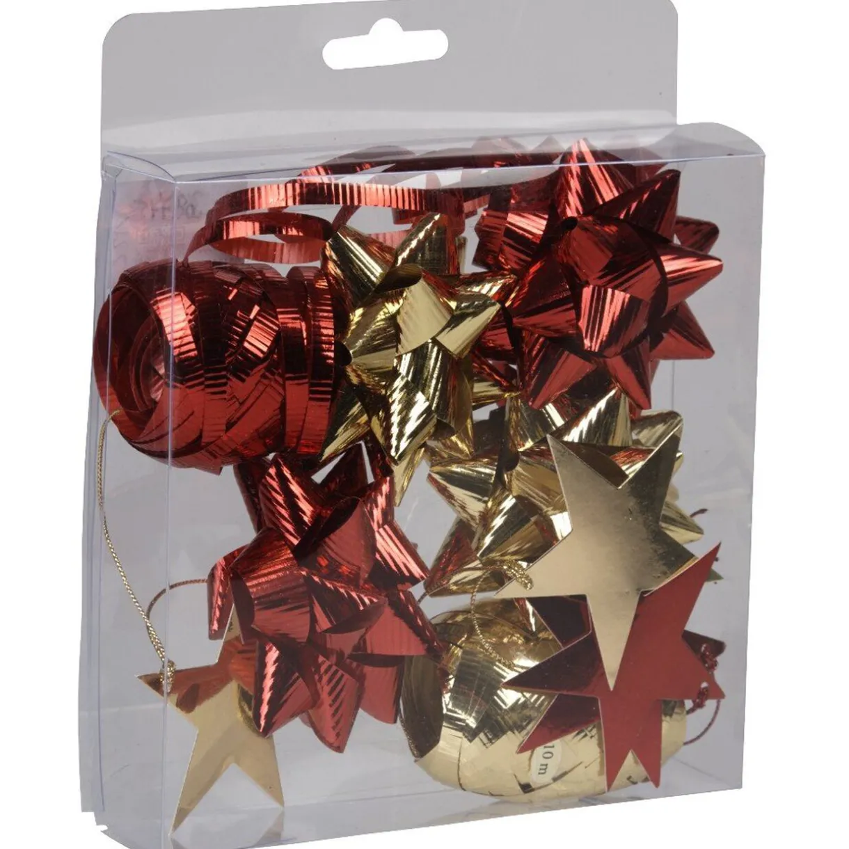 Gifi Set pour emballage cadeau noeuds bolducs et étiquettes^ Loisirs Créatifs Et Emballage Cadeau